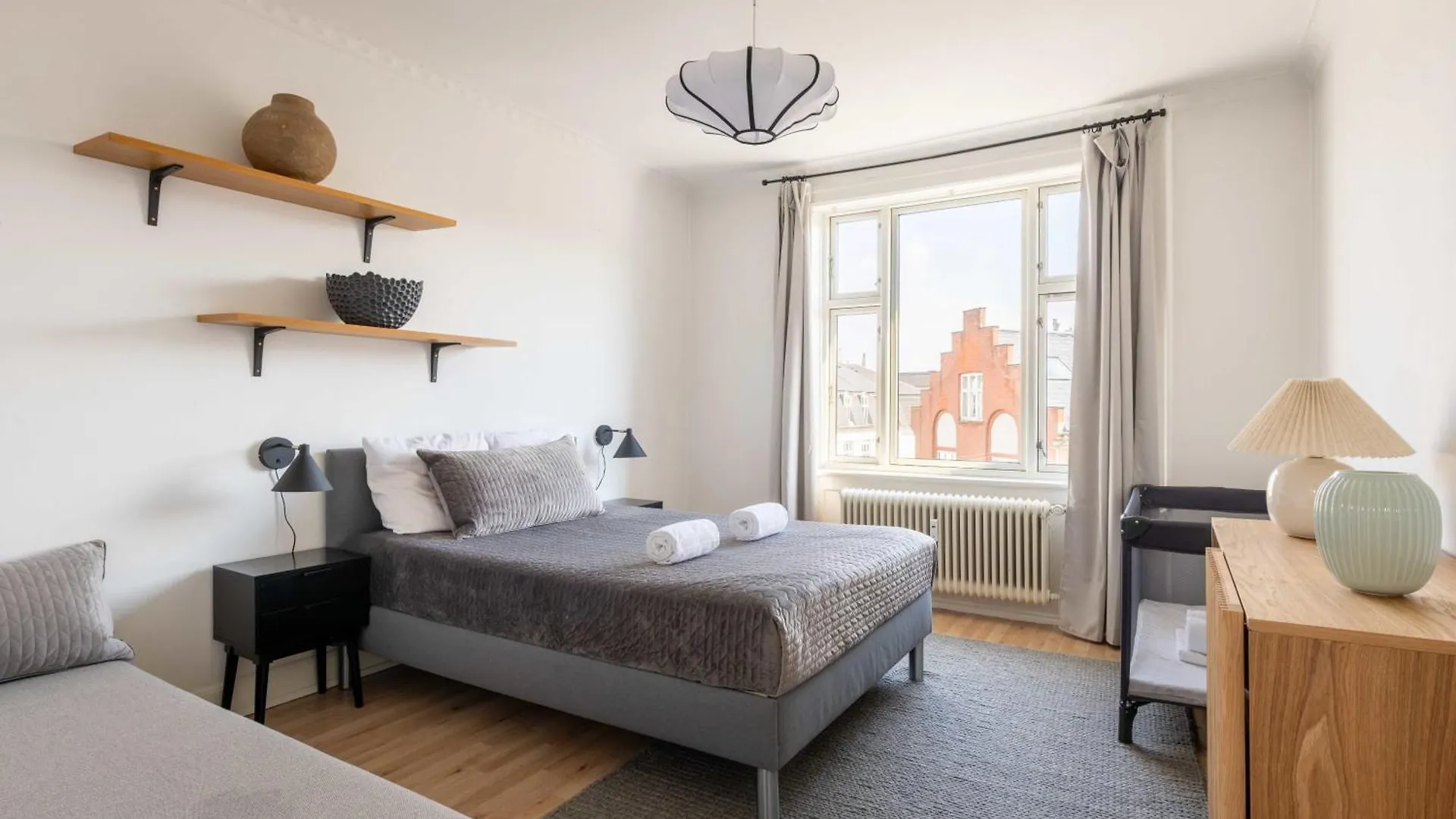 Cozy & Bright Apartment In Peaceful Area 코펜하겐 0*,